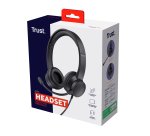 Trust Ayda Headset Wired Head-band Calls/Music Black