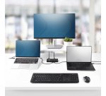 StarTech.com C2-H46-UC2-PD-KVM commutateur écran, clavier et souris Noir