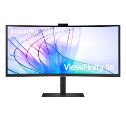 Monitor de videoconferencia Samsung S65VC pantalla para PC 86,4 cm (34") 3440 x 1440 Pixeles UltraWide Quad HD LCD Negro