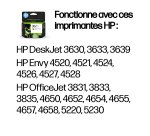 HP 302XL Cartouche d’encre trois couleurs grande capacité authentique