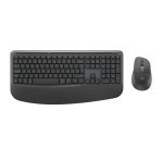 Logitech MK880 Signature Comfort Plus Combo Black (Kit di tastiera e mouse Bluetooth per il massimo comfort tutto il giorno)