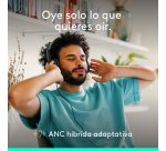 Logitech Zone Wired 2: auriculares con cancelación de ruido y tecnología híbrida adaptativa ANC, USB-C con adaptador USB-A, Grafito