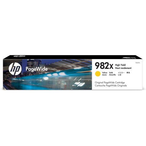 HP 982X - High Yield - yellow - original - PageWide - ink cartridge