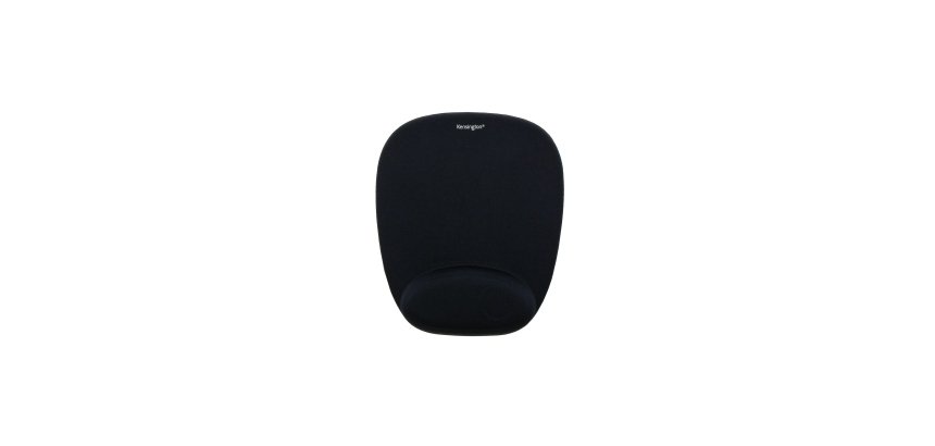 Kensington Foam Mousepad with Integral Wrist Rest Black