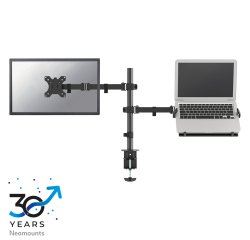 Neomounts FPMA-D550NOTEBOOK Monitorarm met laptophouder 10-32"