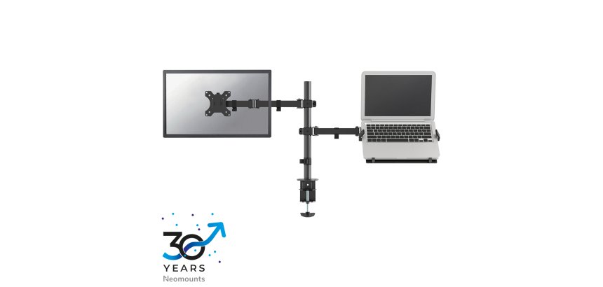 Neomounts FPMA-D550NOTEBOOK Support d'écran à fixer avec support pour ordinateur portable 10-32"