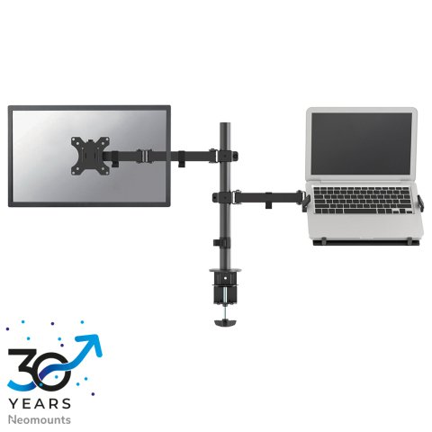 Neomounts FPMA-D550NOTEBOOK Brazo de monitor con soporte para portátil 10-32"
