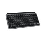 Logitech MX Keys Mini For Mac clavier maison/bureau Bluetooth AZERTY Français Noir, Gris