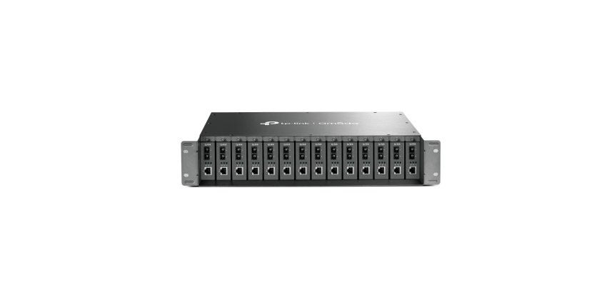 TP-Link Omada MC1400 châssis de réseaux 2U Noir