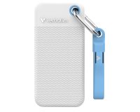 Verbatim Pocket SSD 1 To USB Type-C 3.2 Gen 2 (3.1 Gen 2) Bleu, Blanc