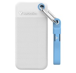 Verbatim Pocket SSD 1 To USB Type-C 3.2 Gen 2 (3.1 Gen 2) Bleu, Blanc
