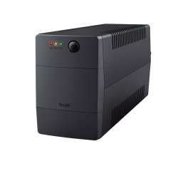 Trust Paxxon uninterruptible power supply (UPS) 0.8 kVA 480 W 2 AC outlet(s)