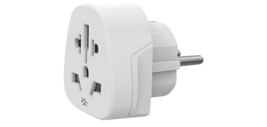 Celly TRAVELADAPTER power plug adapter Type F Universal White