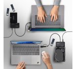 StarTech.com Adaptateur USB-C/USB-A vers M.2 NVMe et SATA 2,5"/3,5", 10 Gbps, Lecteur de Disque dur SSD Externe Sans Outil, B+M/M-Key