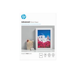HP Carta fotografica Advanced, lucida, 250 g/m2, 13" x 18" (127 x 178 mm), 25 fogli
