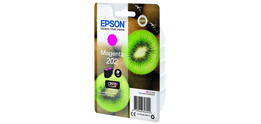Epson Kiwi Singlepack Magenta 202 Claria Premium Ink