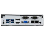 Shuttle XPC slim Barebone DL30N, Intel N100, 1x DDR5, 2x LAN (2x 2.5Gbit), 2xCOM,1xHDMI,1xDP, 1x VGA, fanless, fonctionnement permanent 24/7