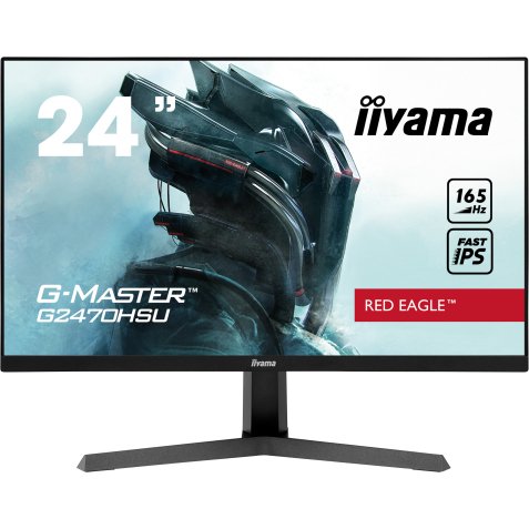 iiyama G-MASTER Red Eagle LED display 60,5 cm (23.8") 1920 x 1080 pixels Full HD Noir