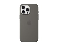 Apple Coque en silicone avec MagSafe pour iPhone 16 Pro Max - Gris minéral