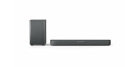 Philips 5300 series TAB5309/10 altoparlante soundbar Grigio 2.1 canali 120 W