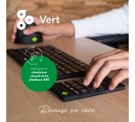 R-Go Tools Clavier R-Go Numpad Break, clavier numérique ergonomique avec logiciel de pause, bluetooth, noir