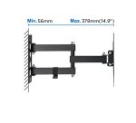 Ewent EW1522 TV mount/stand 109.2 cm (43") Black