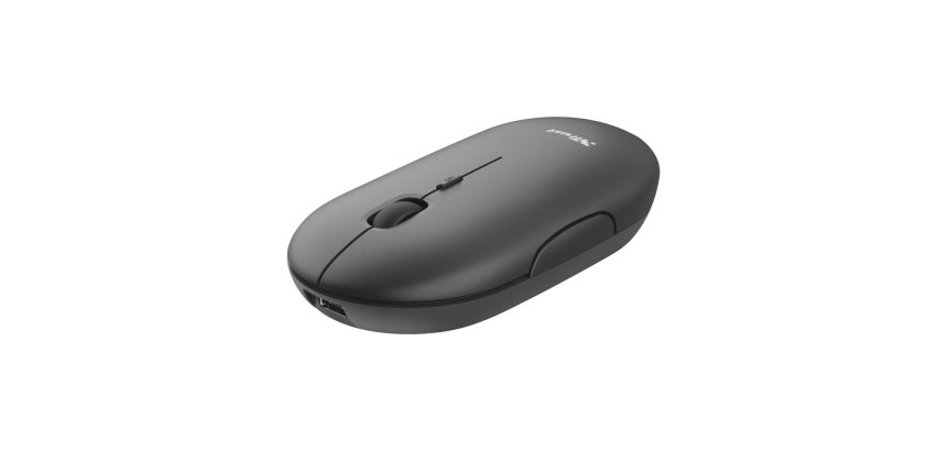 Trust Puck ratón Oficina Ambidextro RF Wireless + Bluetooth Óptico 1600 DPI