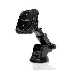 Verbatim Charge 'n' Drive Qi2 RGB Smartphone Black USB Wireless Charging Fast Charging Auto
