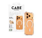 PanzerGlass CARE™ by ® Samba Case Transparent w. White MagSafe iPhone 17 Pro protective case for mobile phones Cover