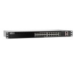 QNAP QSW-M3224-24T commutateur réseau Géré L3 10G Ethernet (100/1000/10000) 1U Noir, Argent
