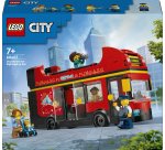 LEGO City Red Double-Decker Sightseeing Bus