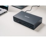 Verbatim CDS-17 Avec fil USB 3.2 Gen 1 (3.1 Gen 1) Type-C Noir, Gris