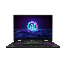 MSI Pulse 17 AI C1VGKG-008FR Intel Core Ultra 7 155H Ordinateur portable 43,2 cm (17") Quad HD+ 32 Go DDR5-SDRAM 1 To SSD NVIDIA GeForce RTX 4070 Wi-Fi 6E (802.11ax) Windows 11 Pro Noir