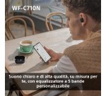 Sony WFC710NB.CE7 cuffia e auricolare True Wireless Stereo (TWS) In-ear Musica e Chiamate USB tipo-C Bluetooth Nero