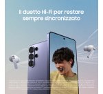 Samsung Galaxy Buds4 Pro, Black, Corpo in metallo, Altoparlante a 2 vie e doppio amplificatore, Chiamate cristalline, Audio a 360°, ANC migliorata, Controllo adattivo del rumore, Connessione senza interruzioni e One UI, AI pronto ai comandi vocali