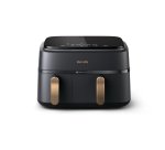 Philips Serie 3000 Airfryer doppio cestello, friggitrice ad aria da 9.0L, 12 metodi di cottura, App per ricette NA352/00