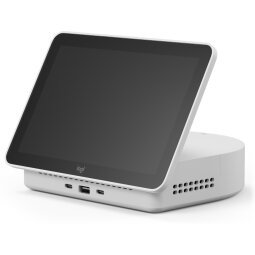 Logitech Logi Dock Flex 20,3 cm (8") 1280 x 800 pixels IPS 802.11a, 802.11b, 802.11g, Wi-Fi 4 (802.11n), Wi-Fi 5 (802.11ac) Blanc Bluetooth