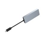 Conceptronic DONN22G replicatore di porte e docking station per laptop Cablato USB 3.2 Gen 2 (3.1 Gen 2) Type-C Grigio