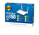 Box 6850 5G routeur sans fil Gigabit Ethernet Bi-bande (2,4 GHz / 5 GHz) Blanc