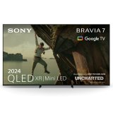 Sony BRAVIA 7 QLED (XR l Mini LED) 85 pollici 4K HDR Google Smart TV (2024) | Gaming menu per PlayStation 5, IMAX Enhanced, Dolby Vision Atmos, Chromecast, AirPlay, 120Hz 85XR70
