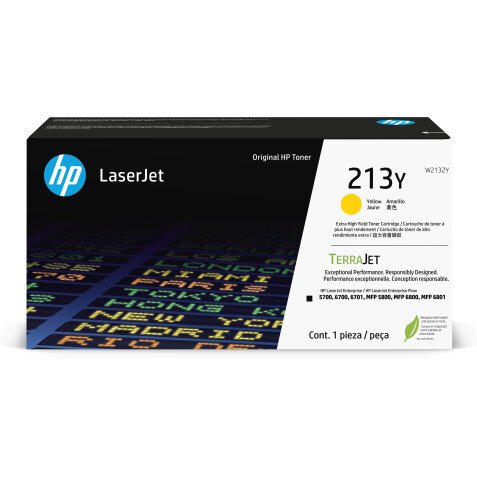 HP Cartuccia toner originale giallo ad altissima capacità LaserJet 213Y