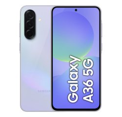 Samsung Galaxy A36 5G, Smartphone con Funzioni intelligenti, Display Super AMOLED 6.7”, 8GB RAM, 256GB, Camera 50MP, Batteria 5.000 mAh, IP67, Awesome Lavender