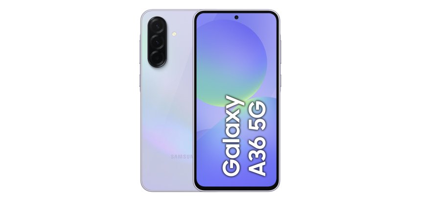 Samsung Galaxy A36 5G 17 cm (6.7") Dual SIM Android 15 USB Type-C 8 GB 256 GB 5000 mAh Lavender