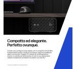 HP Z2 Mini G1a Wolf Pro Security Edition Copilot+ PC AMD Ryzen AI Max PRO 390 64 GB LPDDR5x-SDRAM 1 TB SSD Windows 11 Pro Mini PC Stazione di lavoro AI Workstation, AI PC Nero