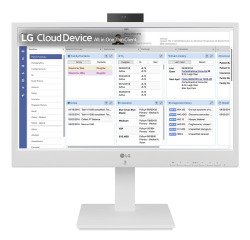 LG 24CR670N-6P Intel® Celeron® N5105 60.5 cm (23.8") 1920 x 1080 pixels All-in-One thin client 8 GB DDR4-SDRAM 16 GB eMMC Wi-Fi 6 (802.11ax) White