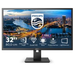 Philips B Line 325B1L/00 computer monitor 80 cm (31.5") 2560 x 1440 Pixels 2K Ultra HD LCD Zwart