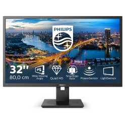 Philips B Line 325B1L/00 écran plat de PC 80 cm (31.5") 2560 x 1440 pixels 2K Ultra HD LCD Noir