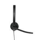 Logitech H570E Auricolare Cablato A Padiglione Ufficio USB tipo A Nero