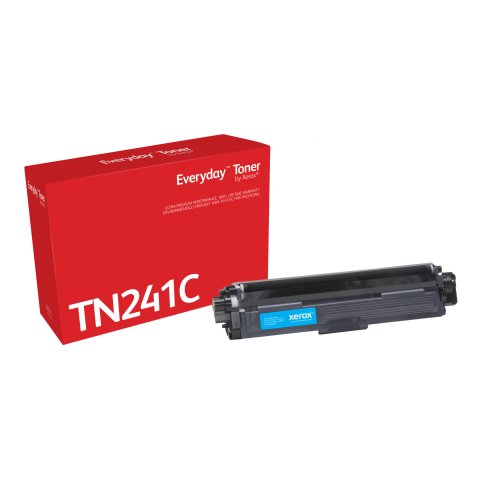 El tóner Everyday™ Cian de Xerox es compatible con Brother TN241C, Capacidad estándar