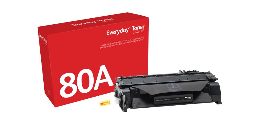Toner Everyday™ Negro di Xerox compatibile con HP 80A (CF280A), Capacidad estándar